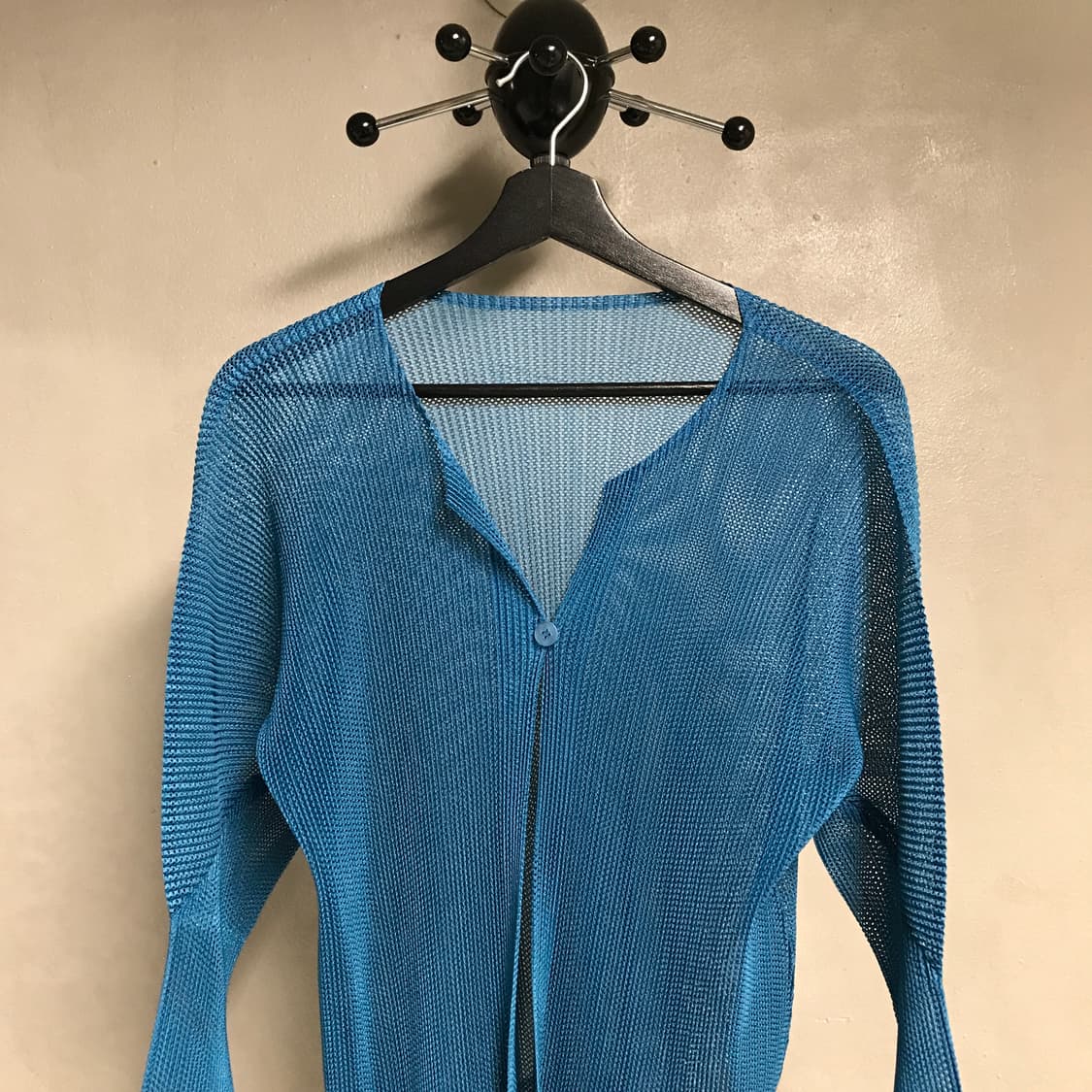 이세이 미야케 플리츠 플리즈 메쉬 가디건 -(W) 상품이미지2