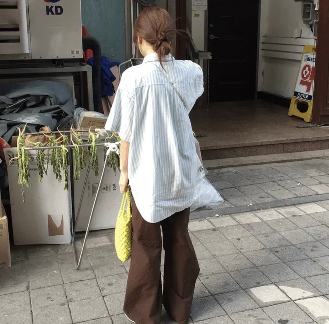 하우유 스트링 팬츠  상품이미지2