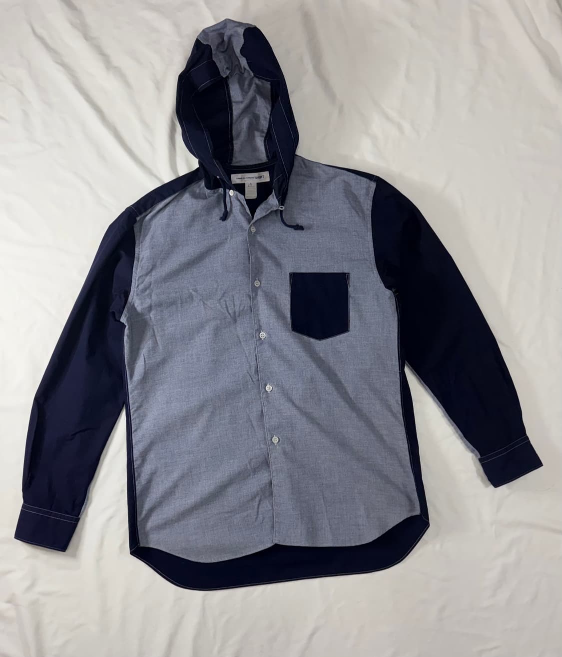 [95] 꼼데가르송 도킹 후드셔츠 상품이미지1