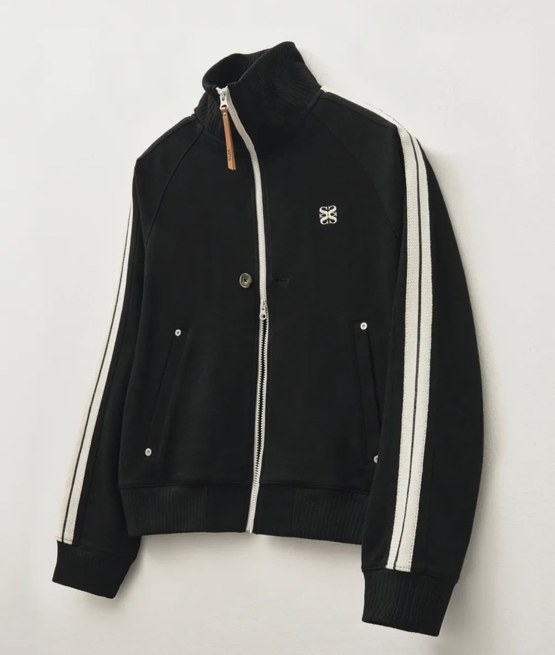 새터 트랙 집업 캐비어 블랙 상품이미지3