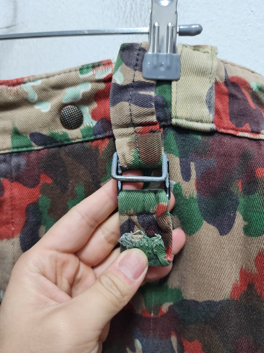 80s 스위스군 알펜플라주 M83 롤업 팬츠 상품이미지7