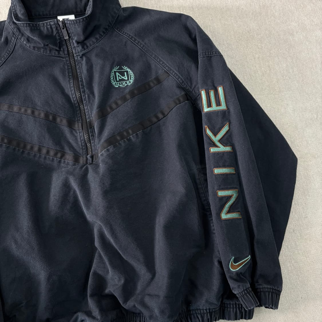 100 나이키 신형 코튼 빅로고 아노락 자켓  상품이미지3