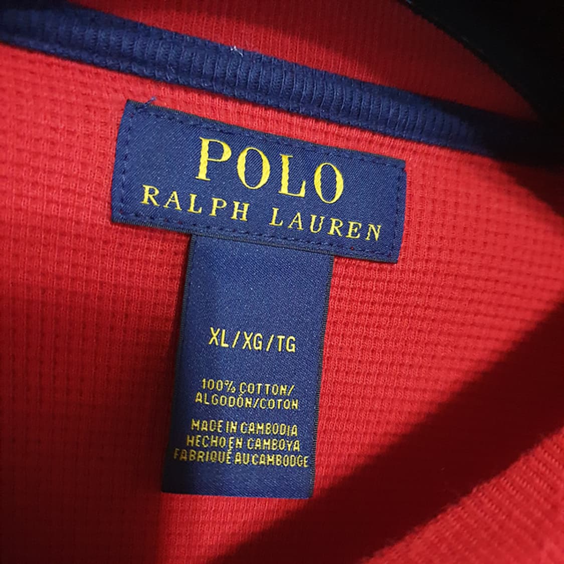 폴로 긴팔 티 XL 상품이미지4