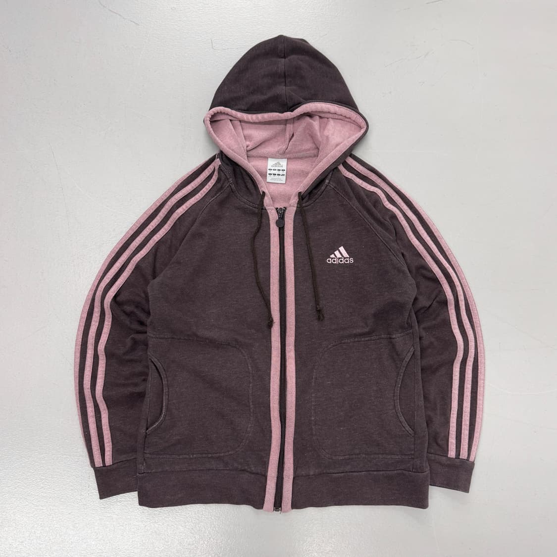 아디다스 00s 제팬 딸기 초코 후드집업 상품이미지2