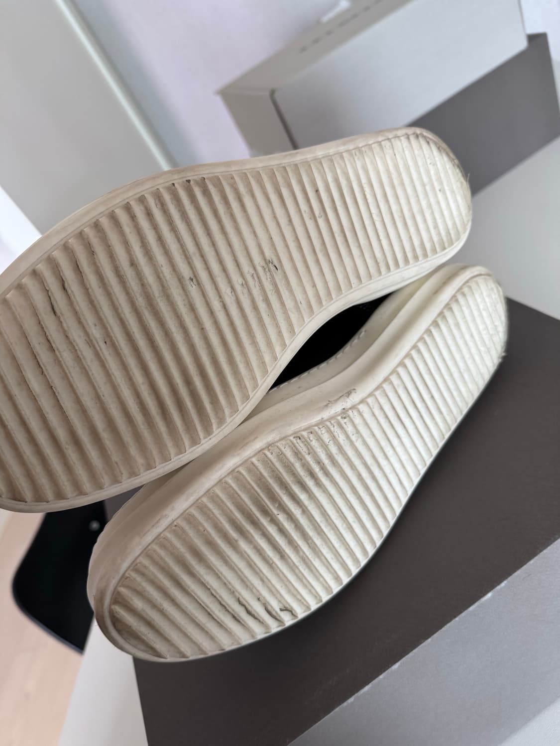 [42] 릭오웬스 레더 포켓 하이탑 상품이미지7