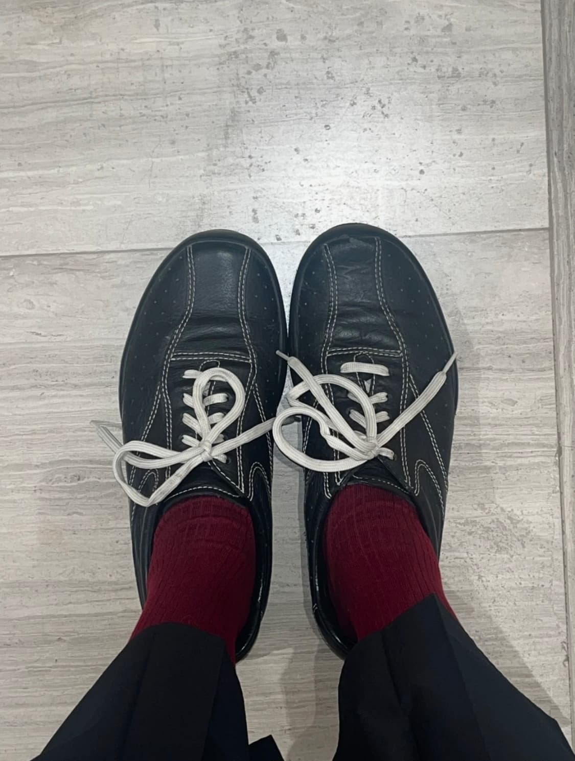 프라다 스포츠 가죽 스니커즈 상품이미지1