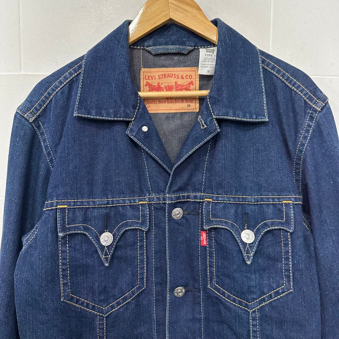 리바이스 type-1 트러커 데님자켓 상품이미지2