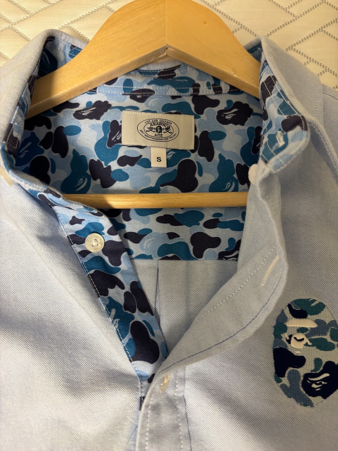 베이프 옥스퍼드 셔츠 men S  상품이미지2