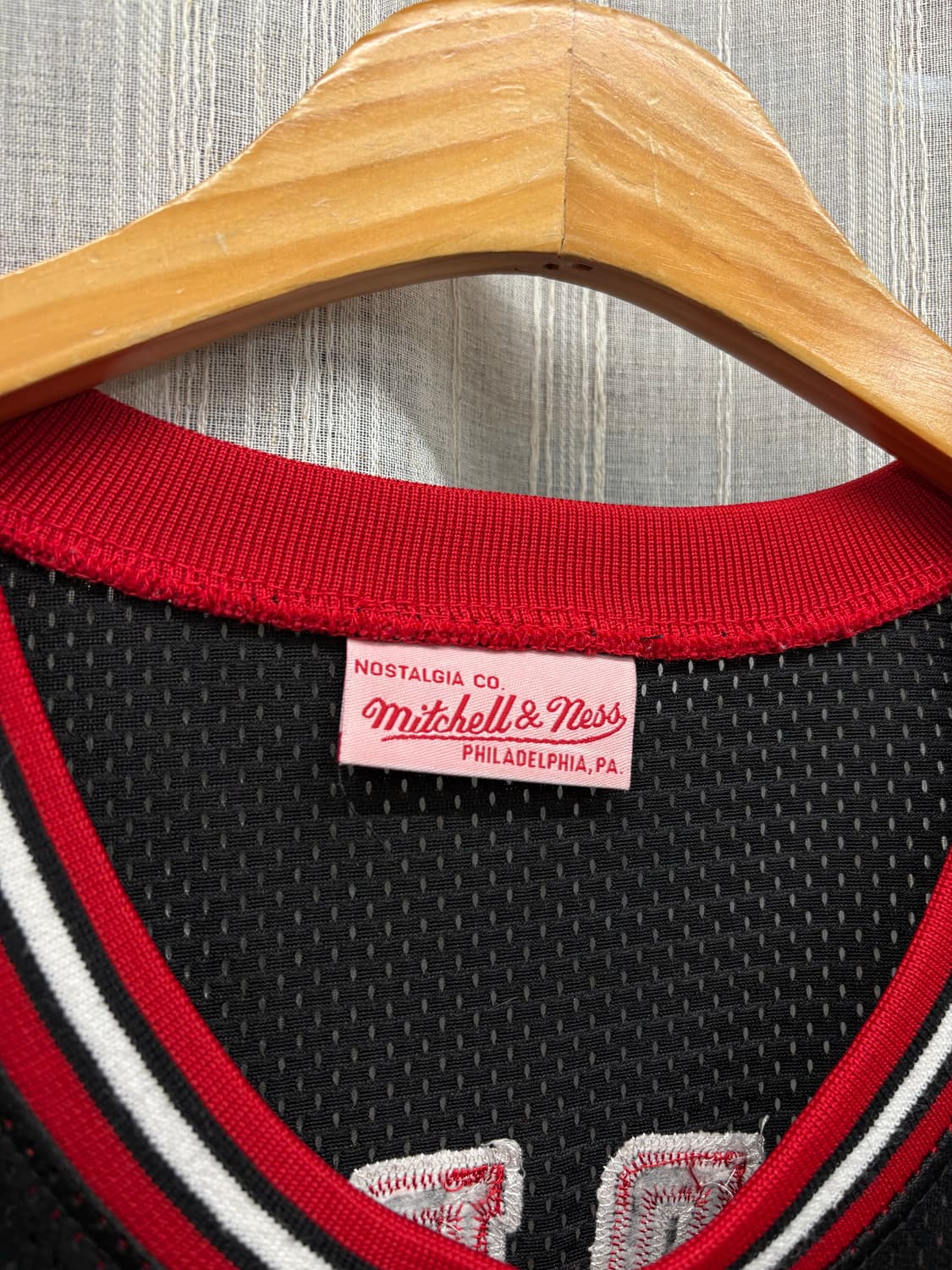 미첼엔네스 NBA 시카고불스 마이클조던 농구져지 나시 유니폼 상품이미지5