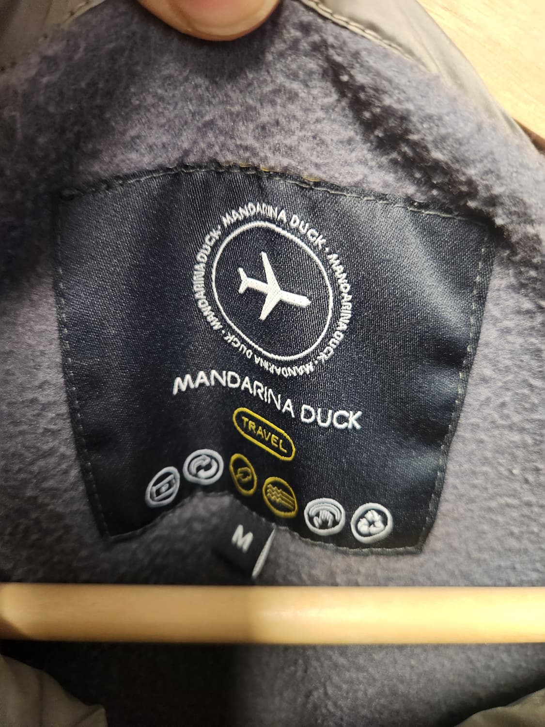 20fw 만다리나덕 TRAVEL 후드 플리스 집업 M 상품이미지2