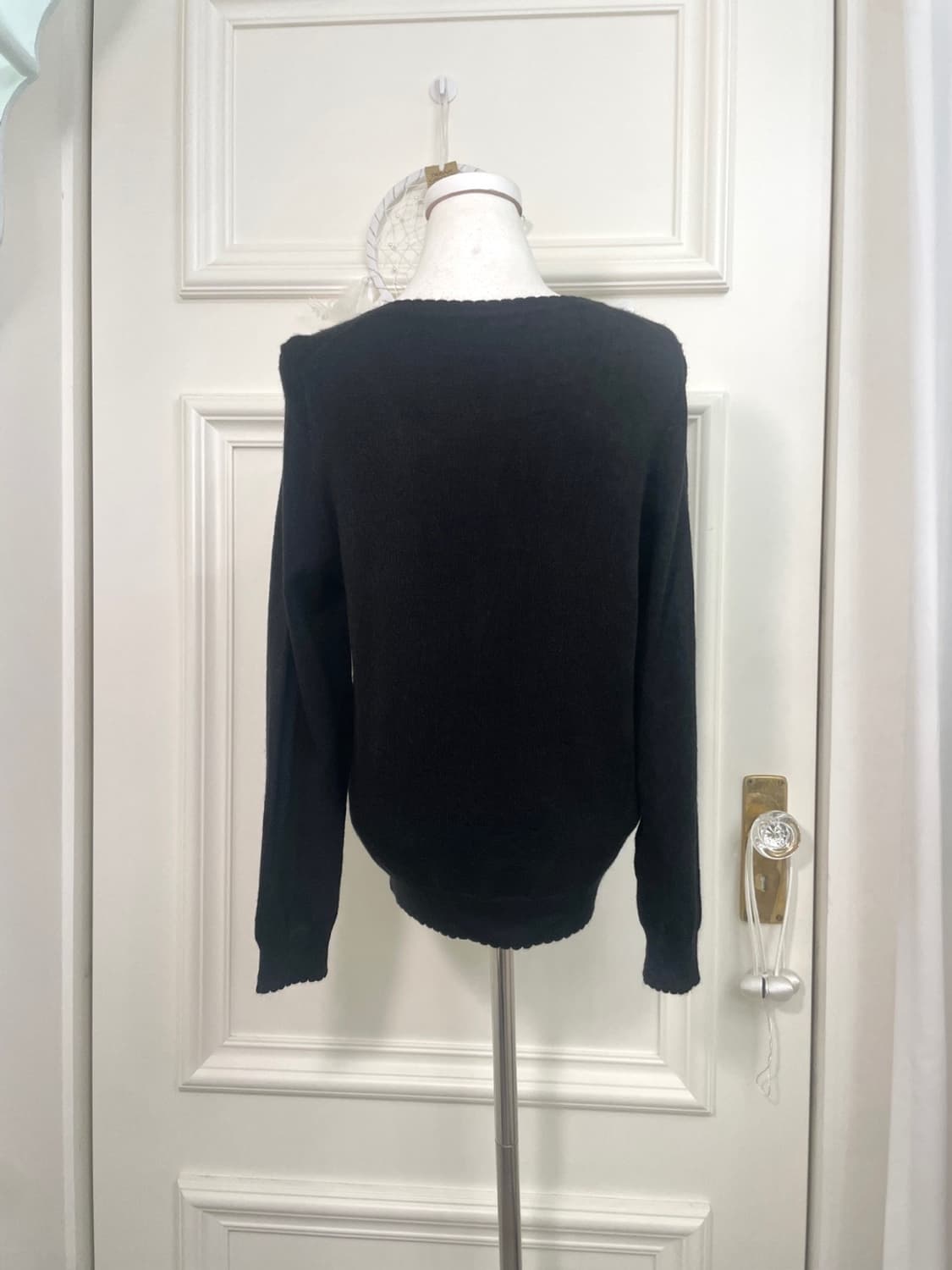 black pearl button basic soft cardigan 상품이미지3