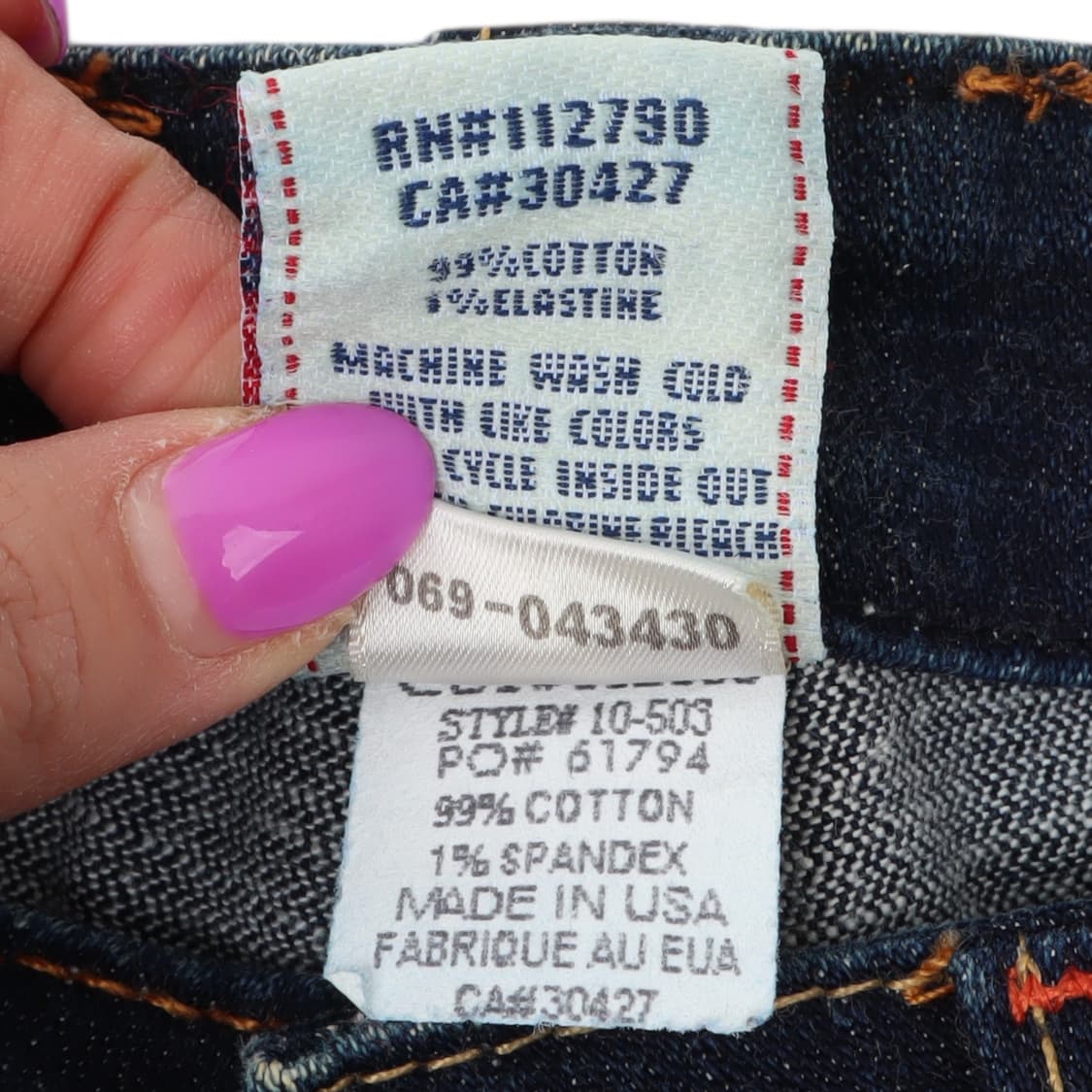 트루릴리젼 조이 부츠컷 데님팬츠 상품이미지9