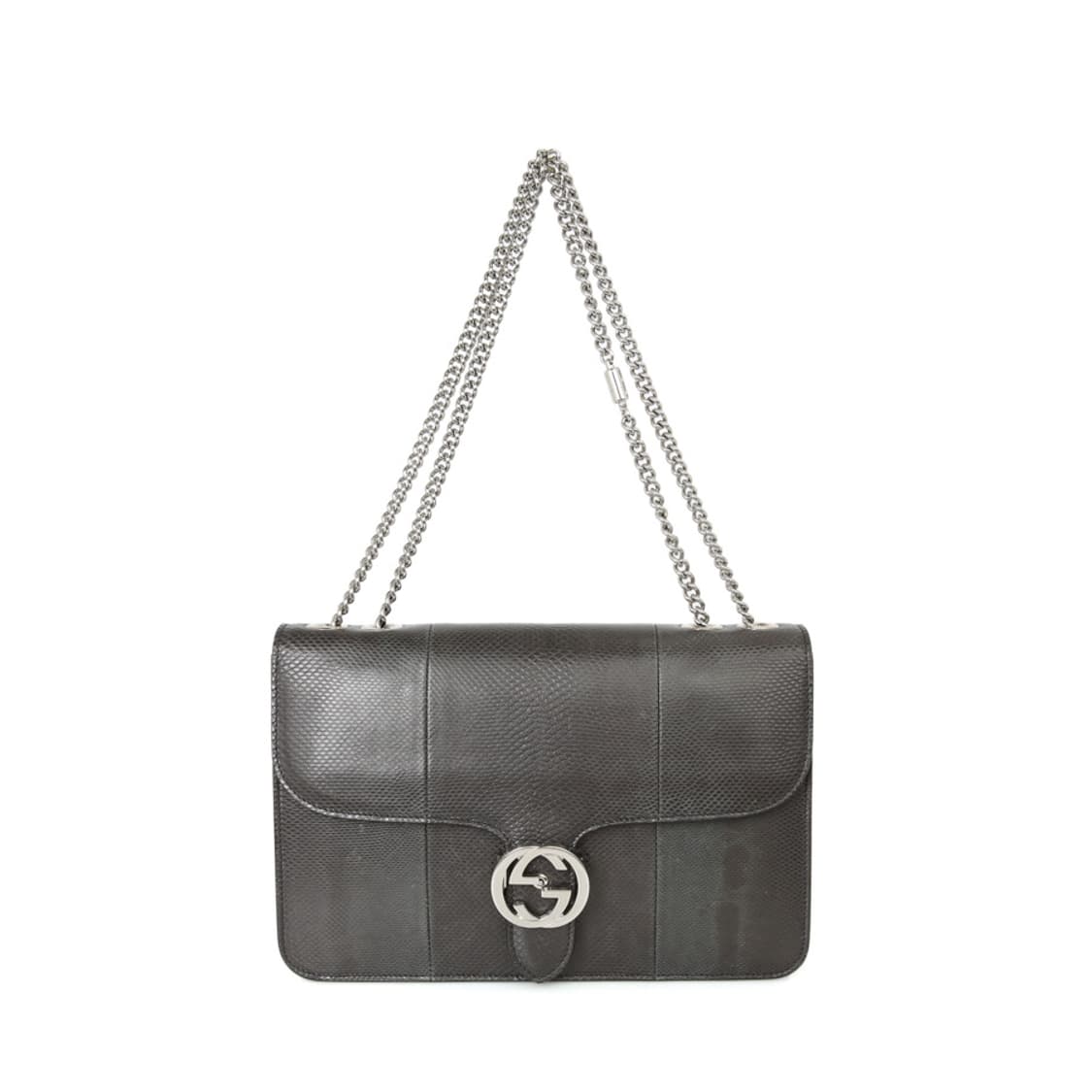 구찌 파이톤 인터로킹 체인 숄더백 플랩백 387606 상품이미지2