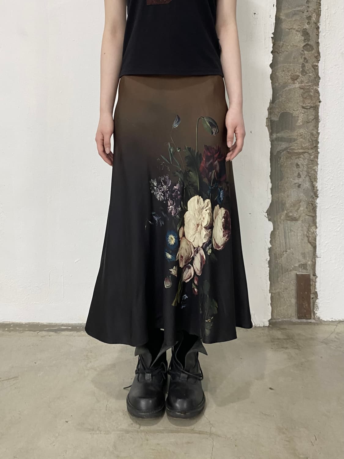 베로니크 브란퀸호 14SS 플라워 스커트 상품이미지1