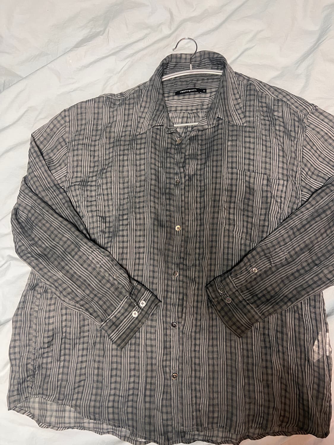 해칭룸 체크셔츠 상품이미지1