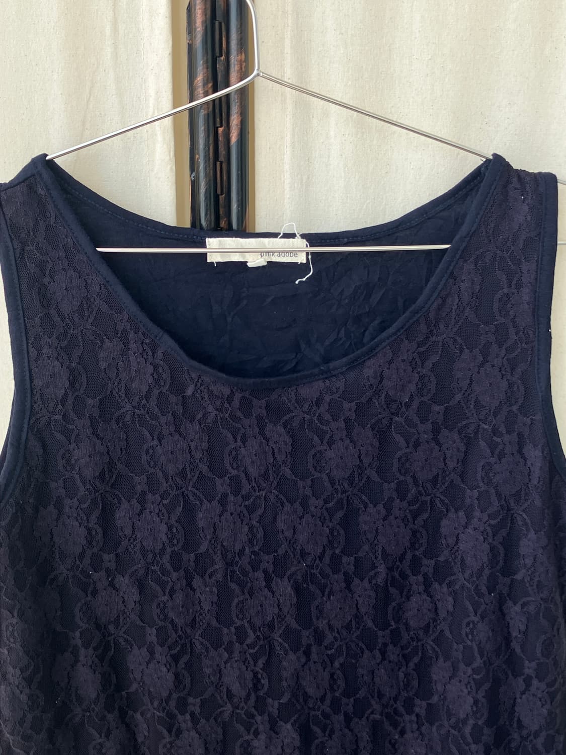navy lace layered sleeveless 상품이미지8
