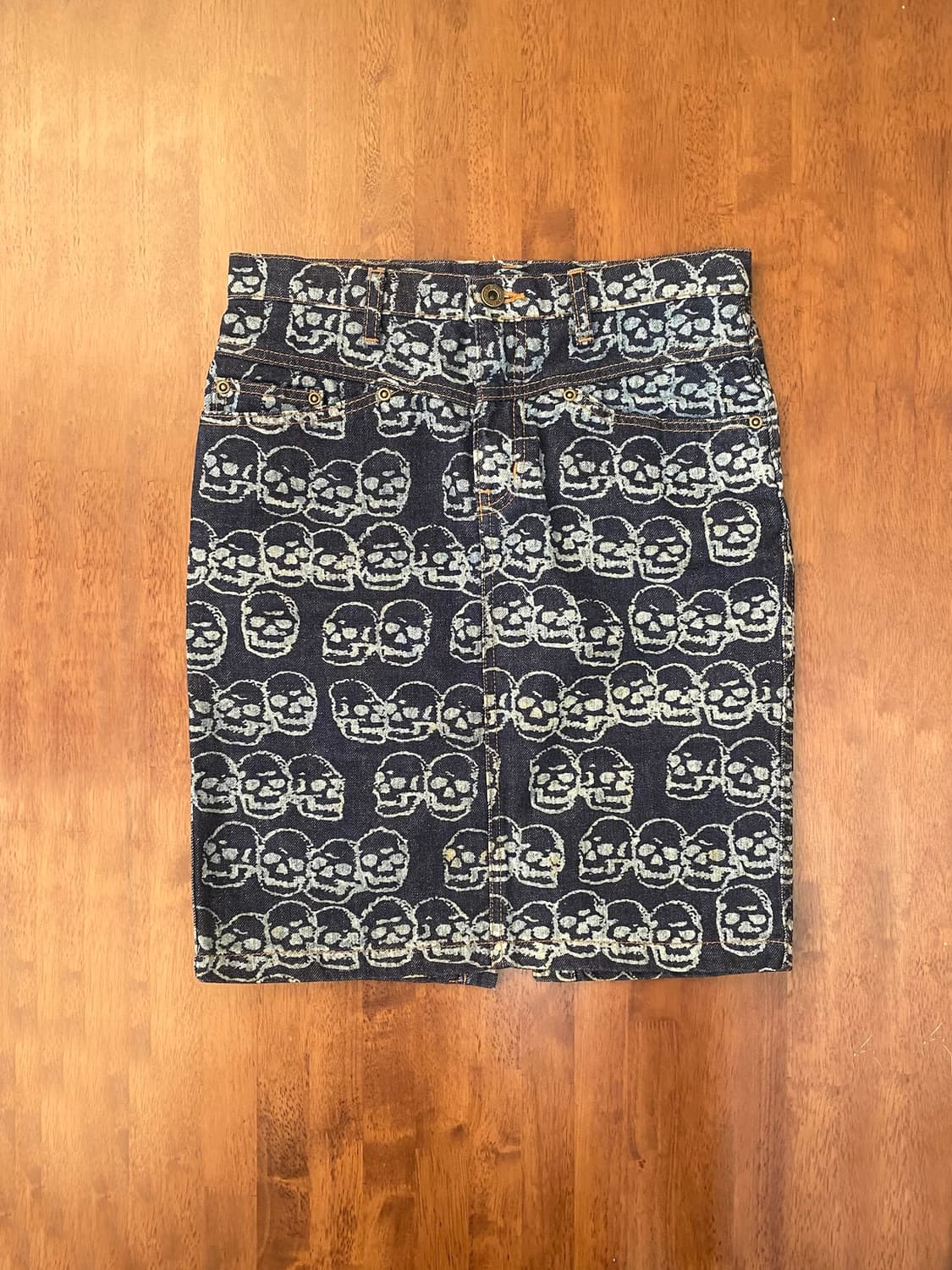 히스테릭 글래머 해골 스커트 상품이미지2