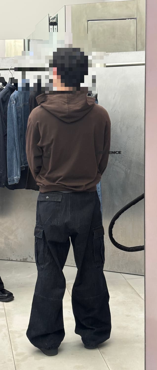 LE SSERAFIM x 해칭룸 Denim Cargo Pants S 상품이미지4