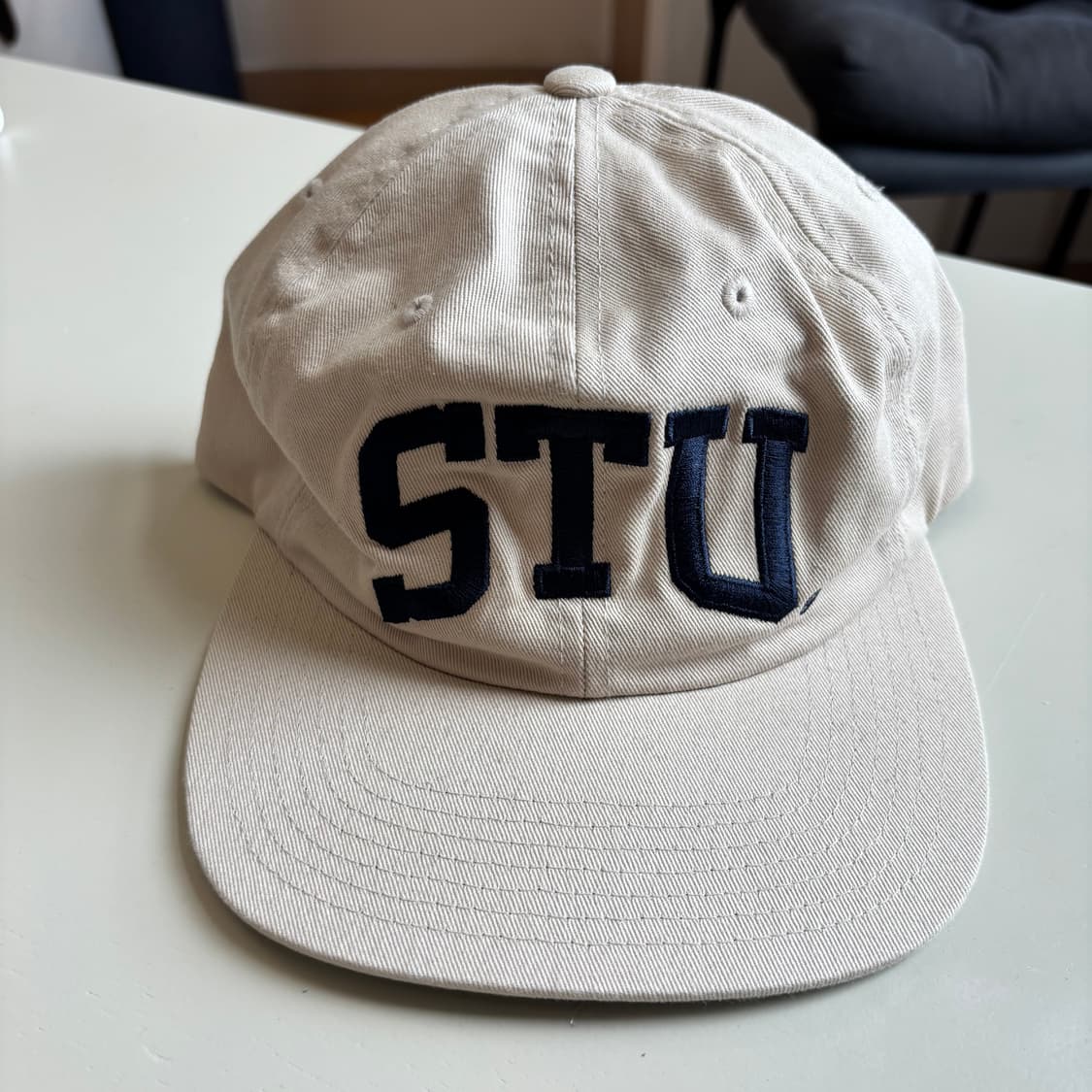 스투시 stu 로고 아치캡 카키 상품이미지2
