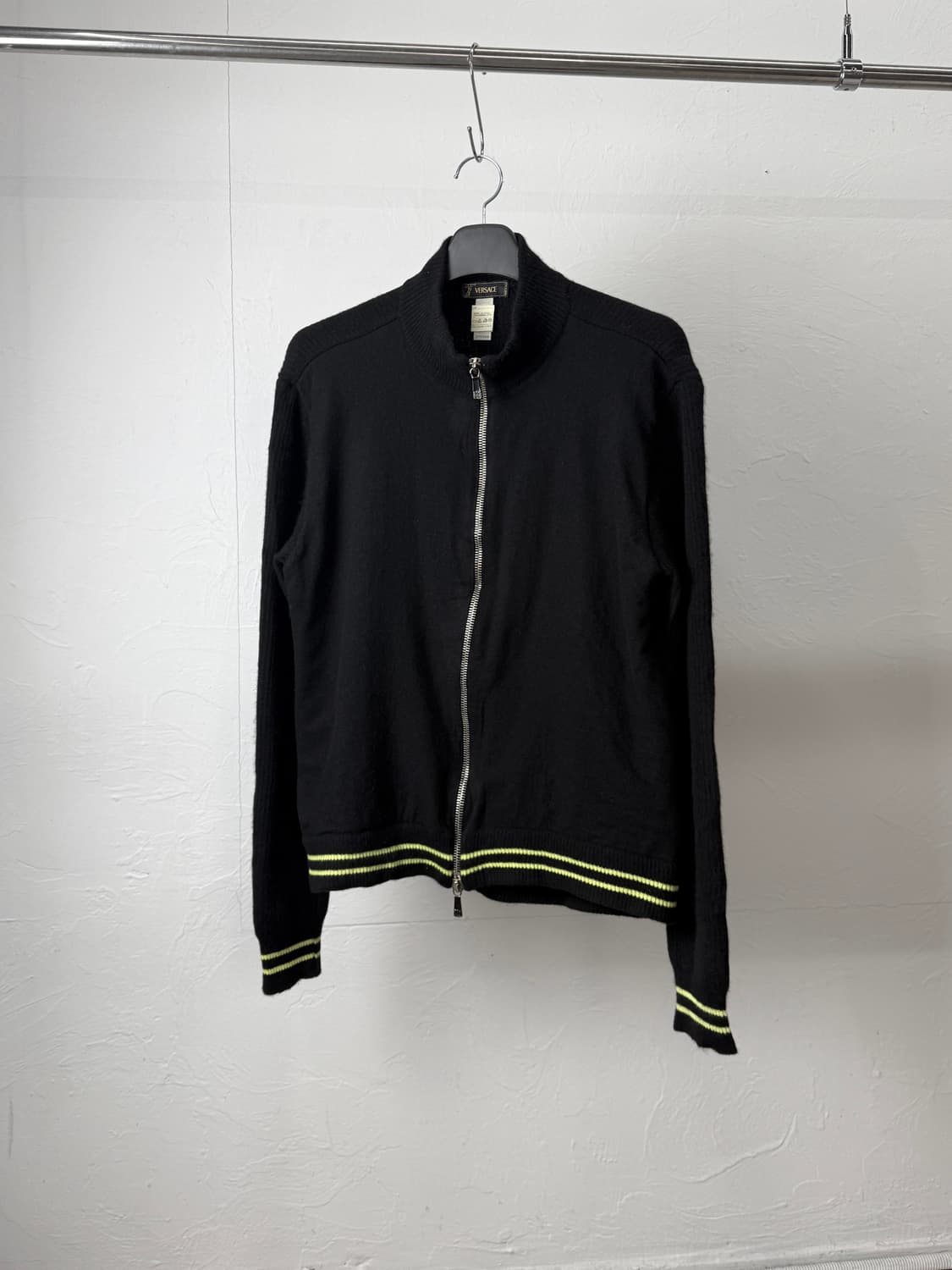 베르사체 믹스드 투웨이 집업 자켓 상품이미지1