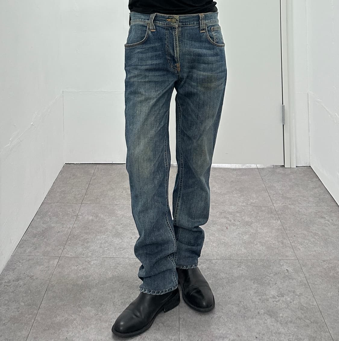 Nudie Jeans Vintage Wash Straight Denim 상품이미지1