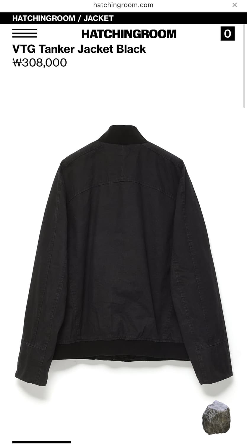 VTG Tanker Jacket Black 상품이미지3