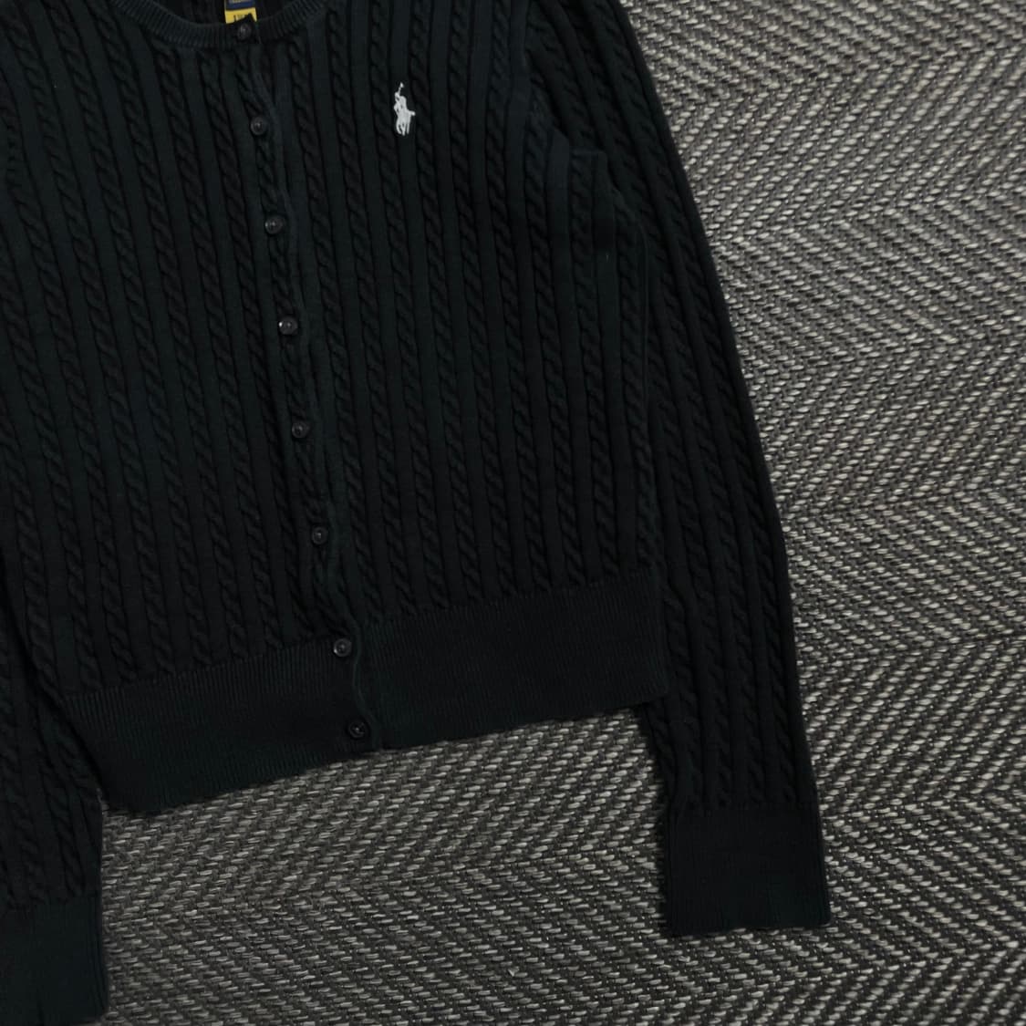 폴로 랄프로렌 우먼스 케이블 꽈배기 가디건y 4276 상품이미지3