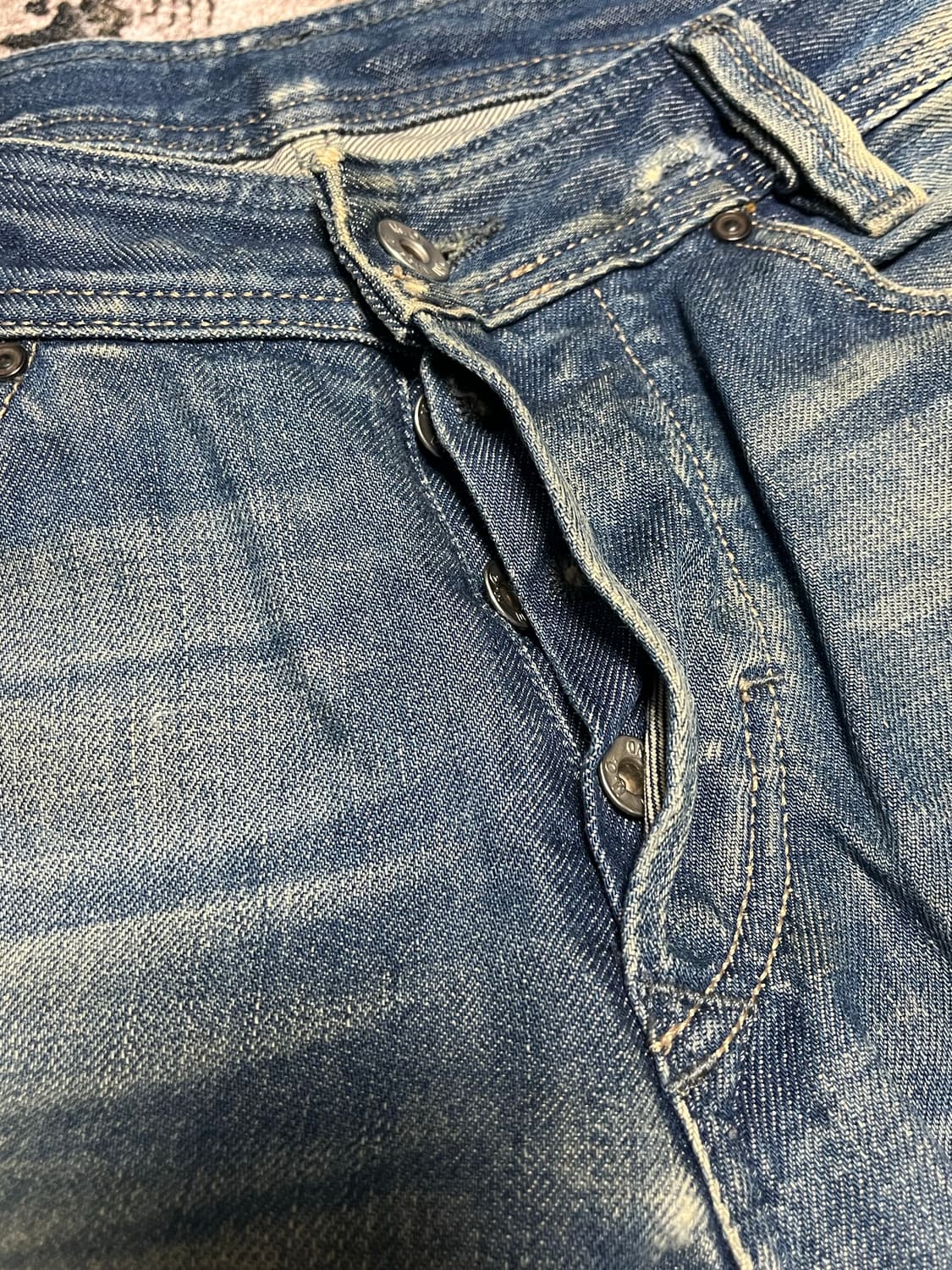 디젤 슬래머 디스트로이드 데님팬츠 30 - 32 상품이미지6