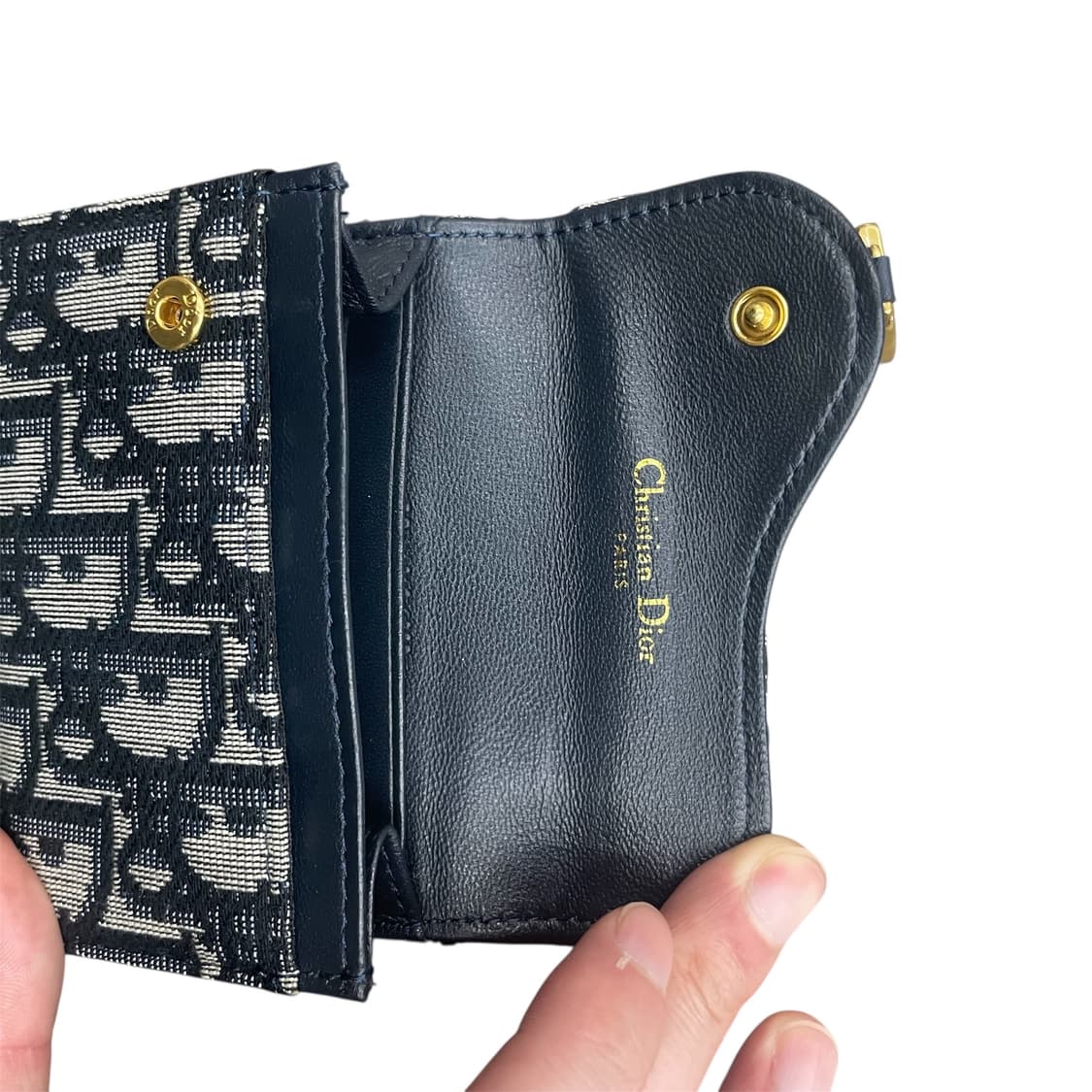 디올 오블리크 새들 카드지갑 상품이미지3