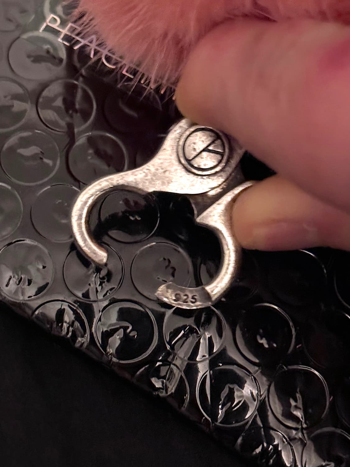 피마원 밍크 퍼 담배 케이스 핑크 상품이미지5