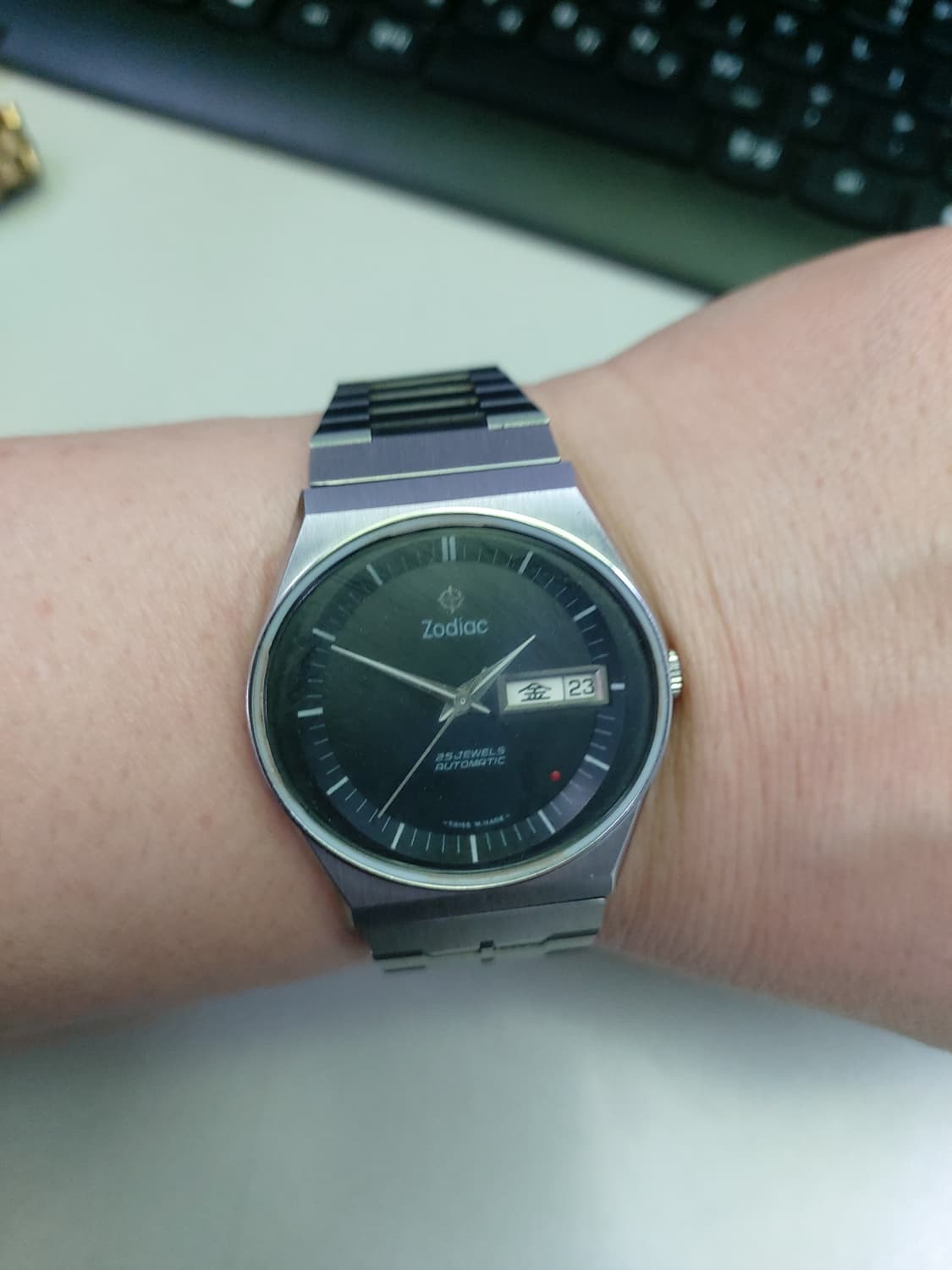 Zodiac 사의 검판 오토매틱 시계 상품이미지4