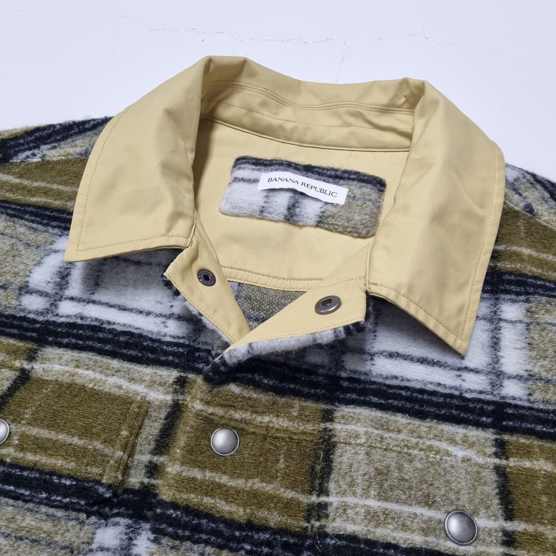 바나나리퍼블릭 트위드 트러커 자켓 샘플 - M 상품이미지4