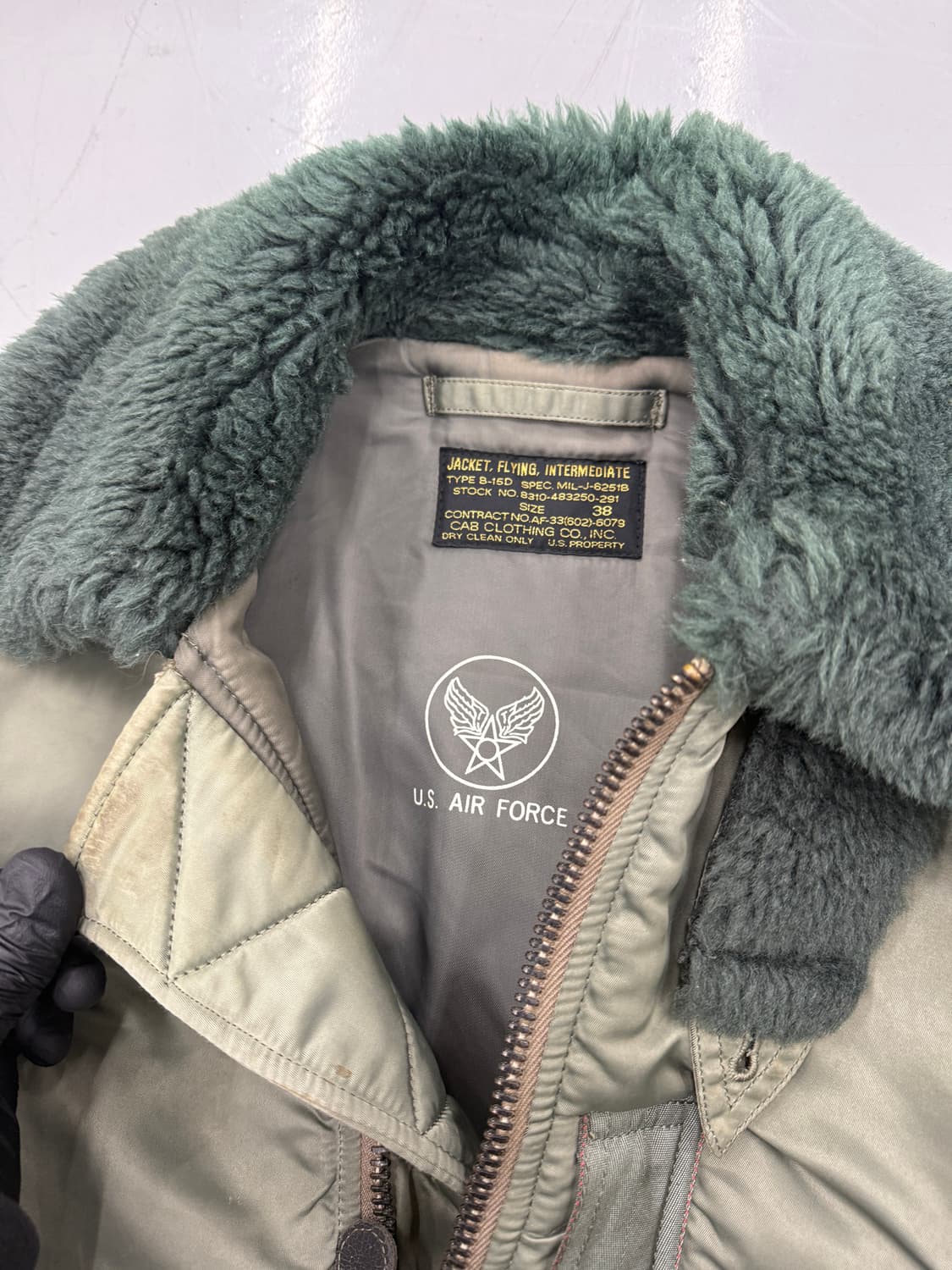 USAF Type B-15D Flight Jacket  상품이미지4