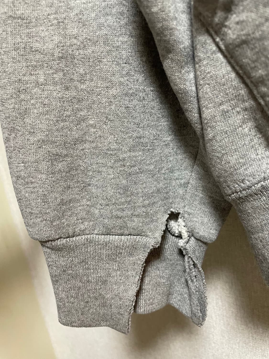 🇲🇽빈티지 러셀 애슬레틱 후디 그레이 L 상품이미지4