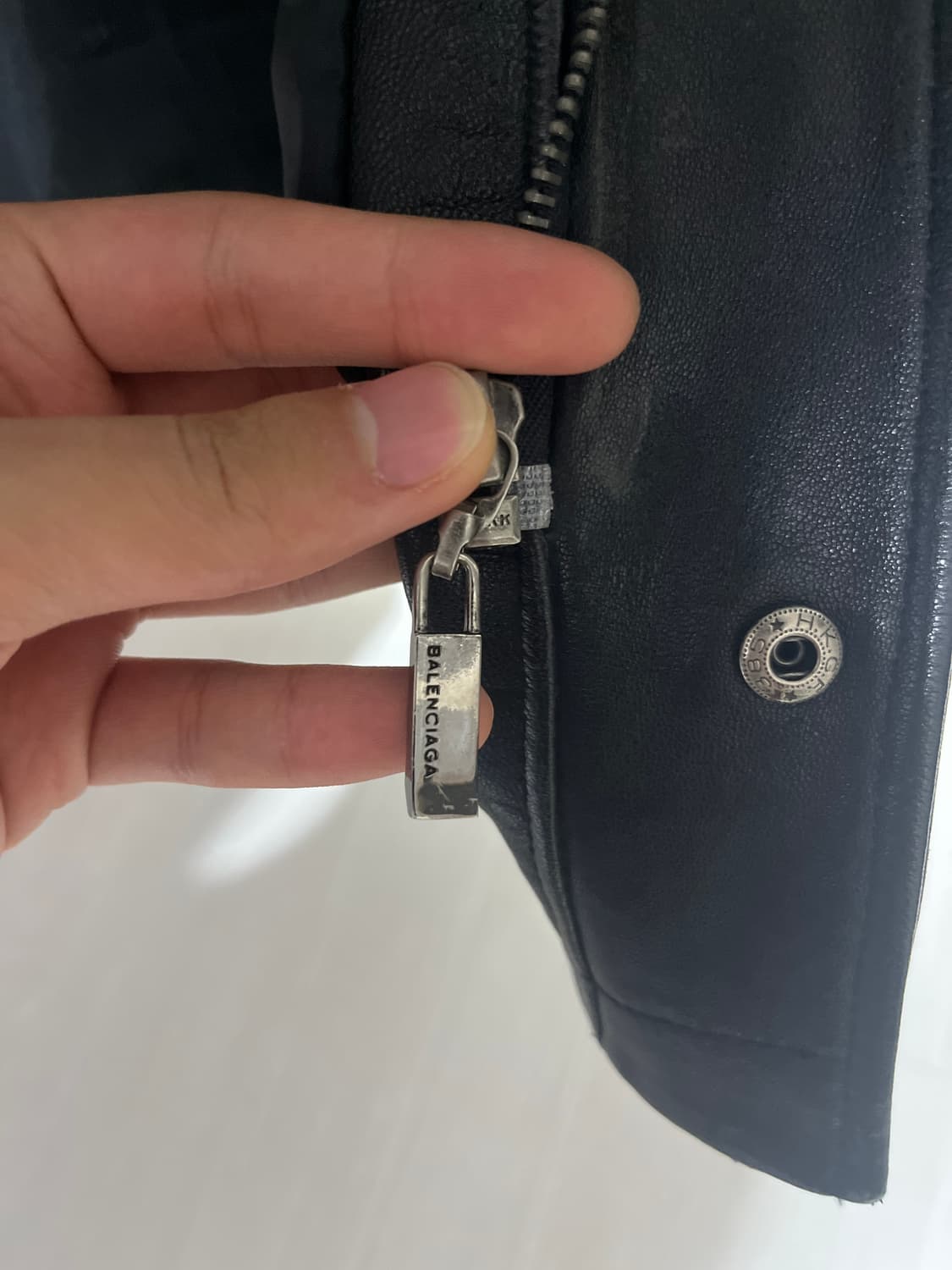 Balanciaga leather car coat 상품이미지5