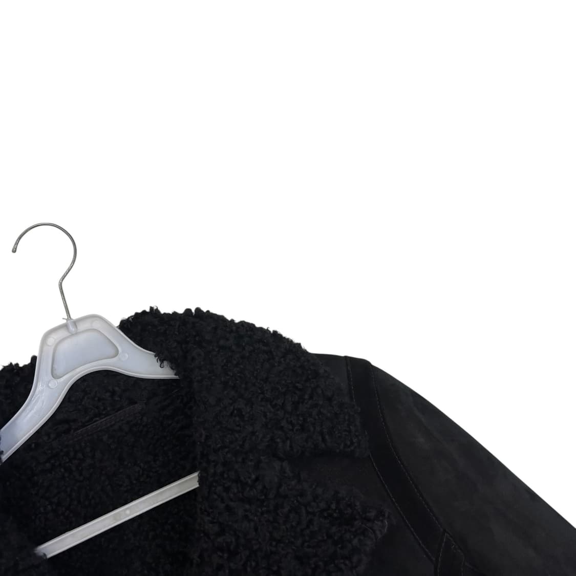 닐바렛 소가죽 무스탕 국내 백화점 택 상품이미지4