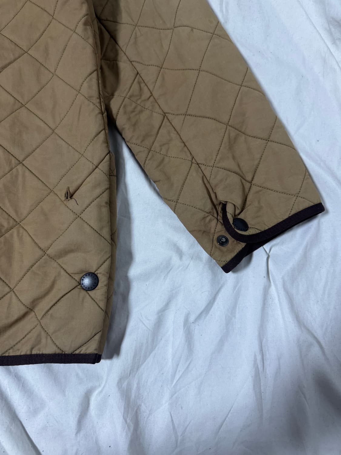 바버 duracotton 퀼팅 플리스 자켓 상품이미지4