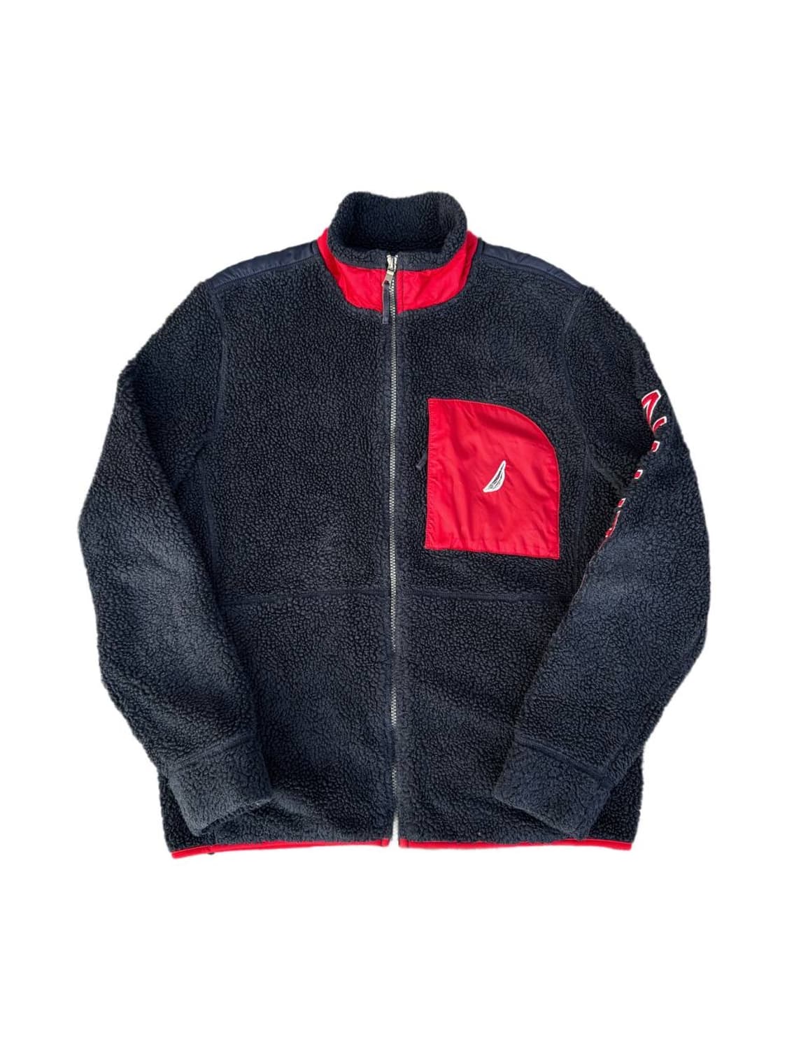 Nautica navy fleeced cardigan 상품이미지1