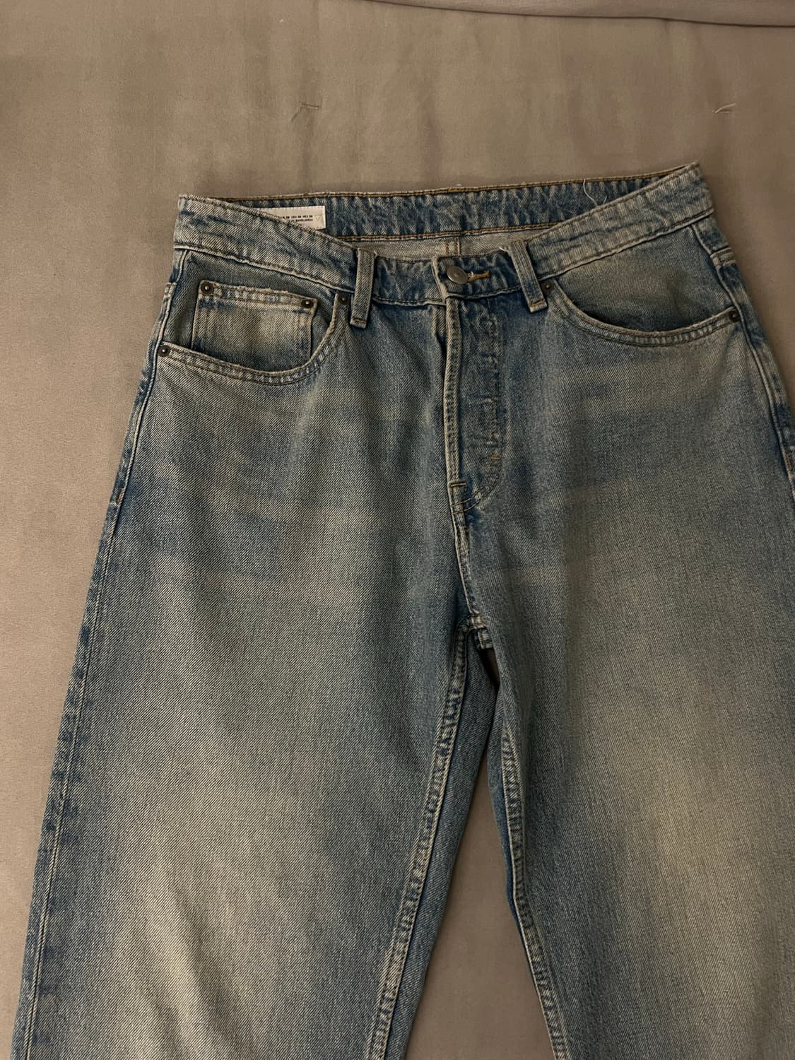 자라 샌드워싱 데님 상품이미지3