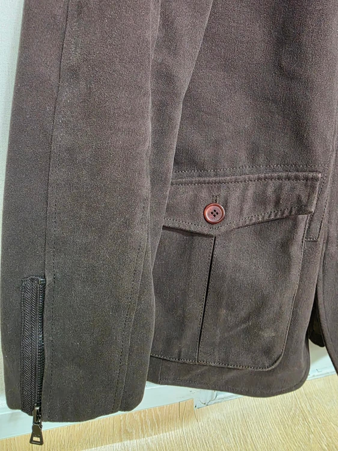 Majah Flavah 마자 플라바 몰스킨 헌팅 자켓 100 상품이미지4