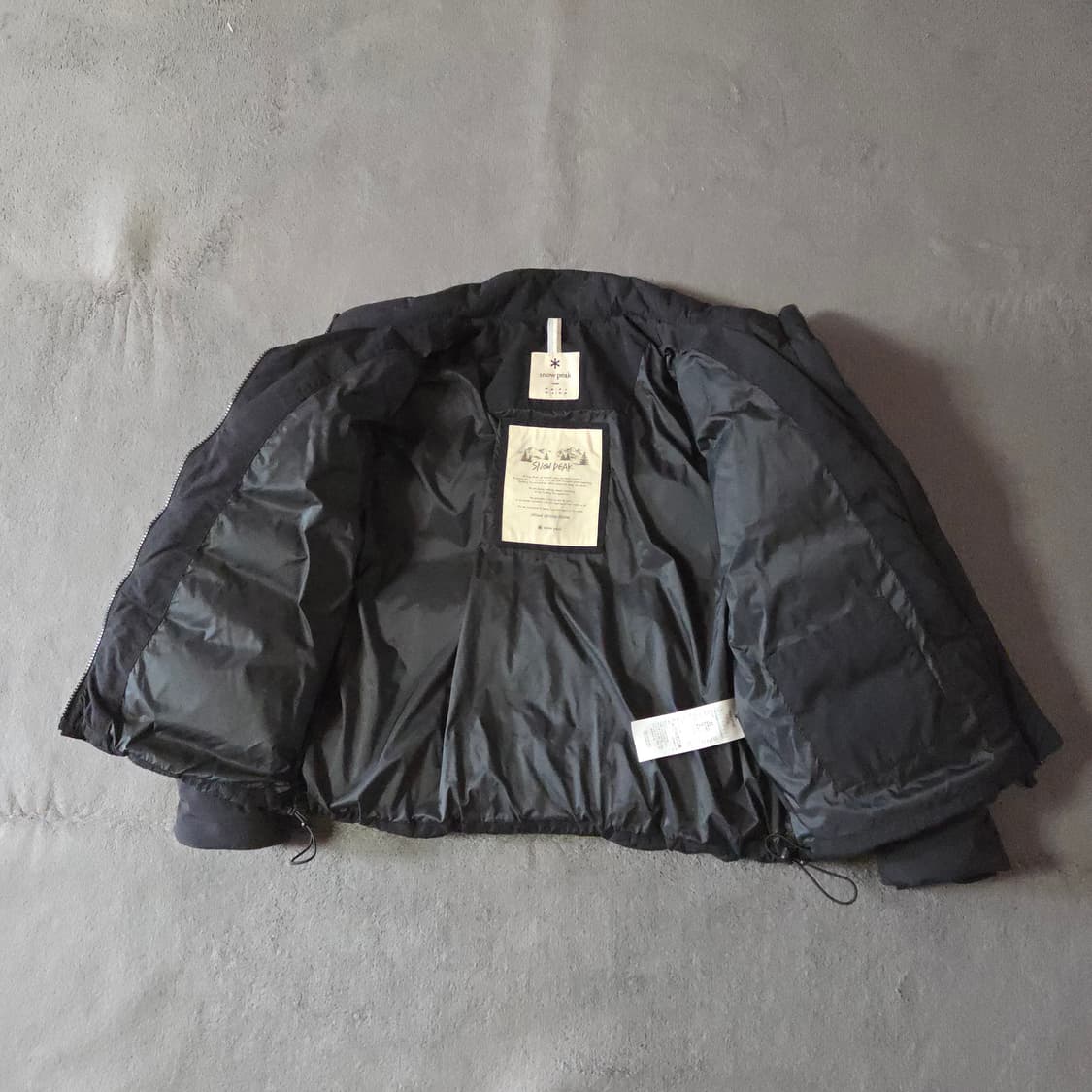 스노우피크 여성 우먼스 유틸리티 구스다운 패딩 S 블랙 상품이미지7