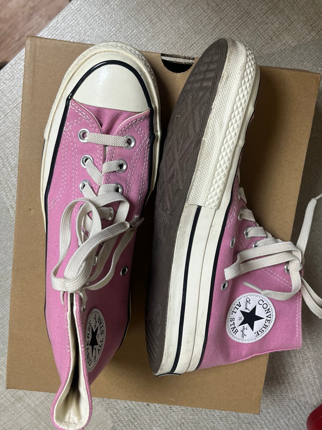 컨버스 척테일러 1970 핑크 하이 250 상품이미지2