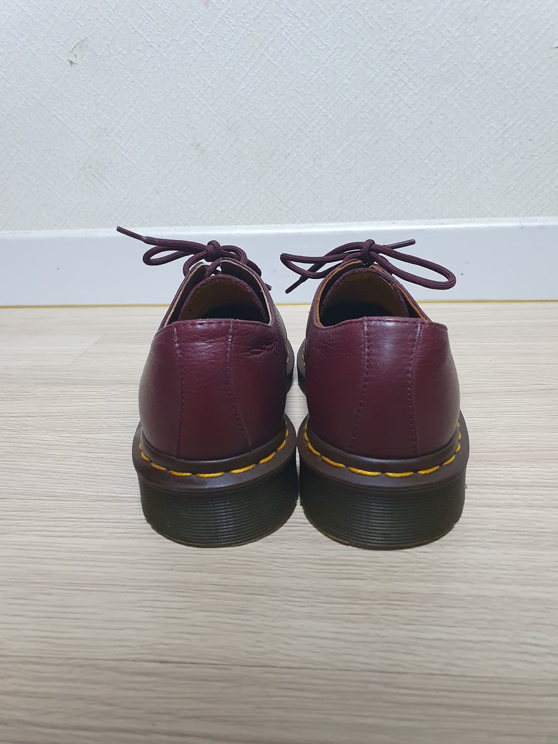 닥터마틴 1461 버건디 가죽 로퍼 240 상품이미지5