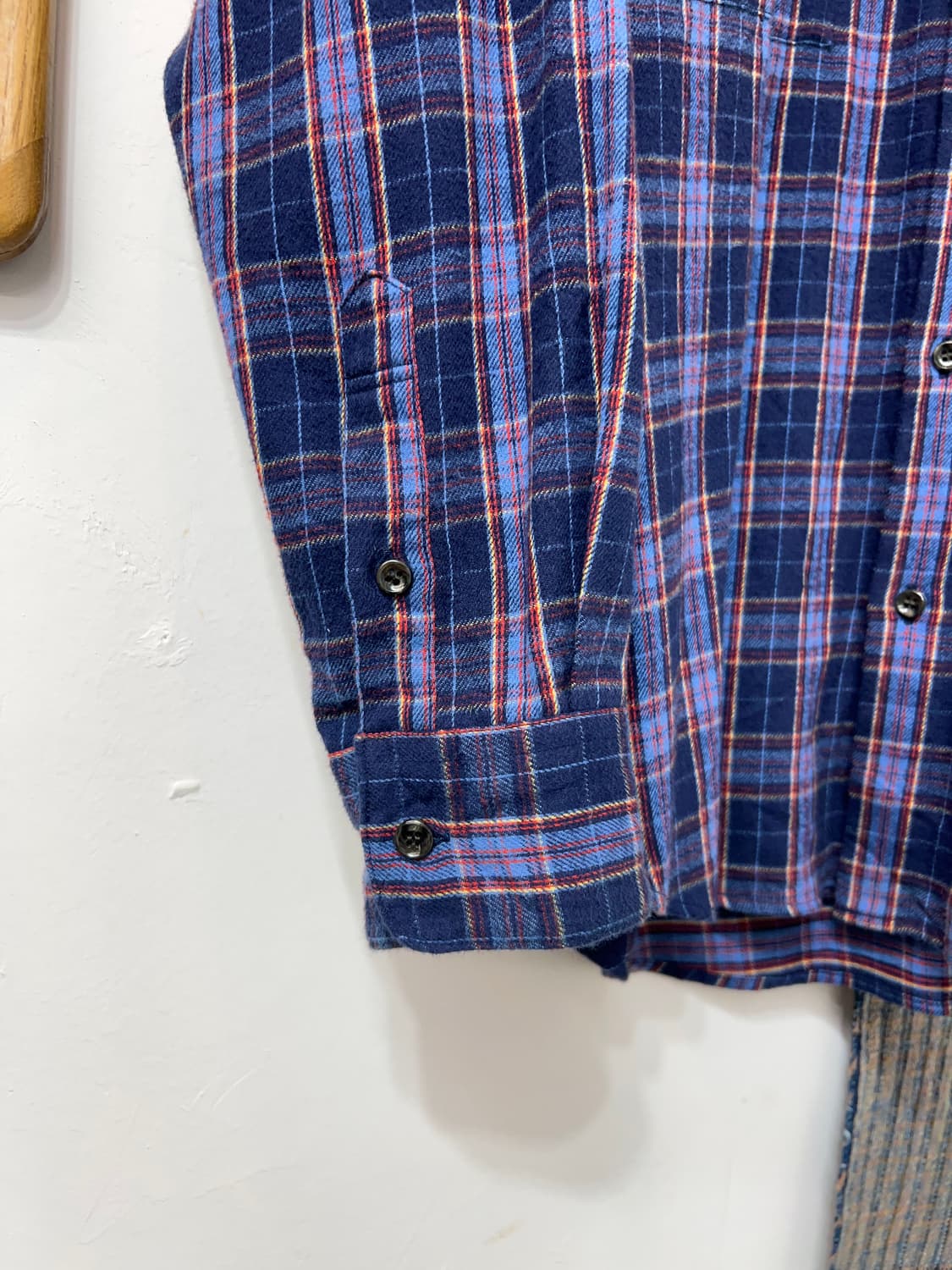 PAPAS  Flannel Check Shirt 상품이미지7