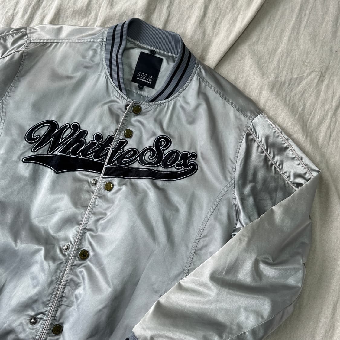 MLB 00s 화이트삭스 실버 자켓 110 상품이미지2