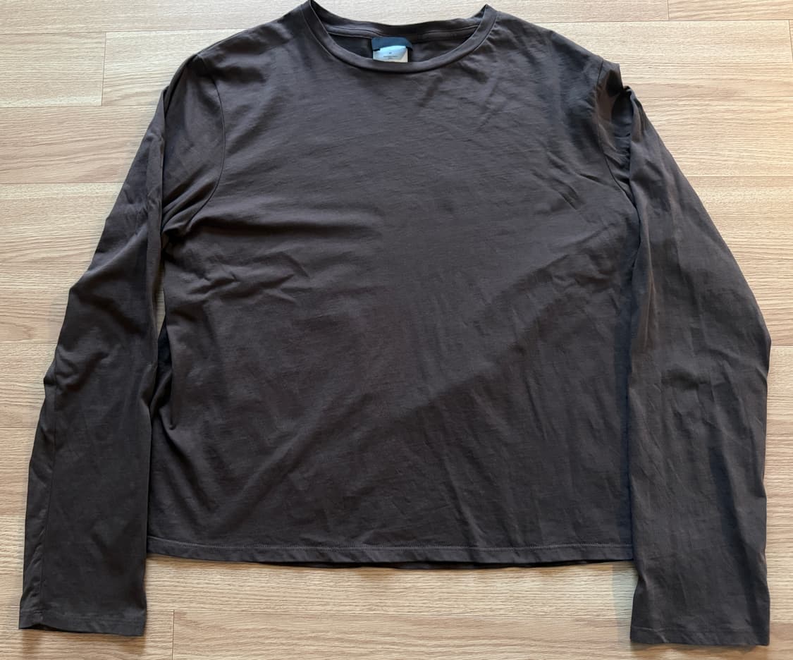 3) mudule 머듈 semi longsleeve 브라운 상품이미지1