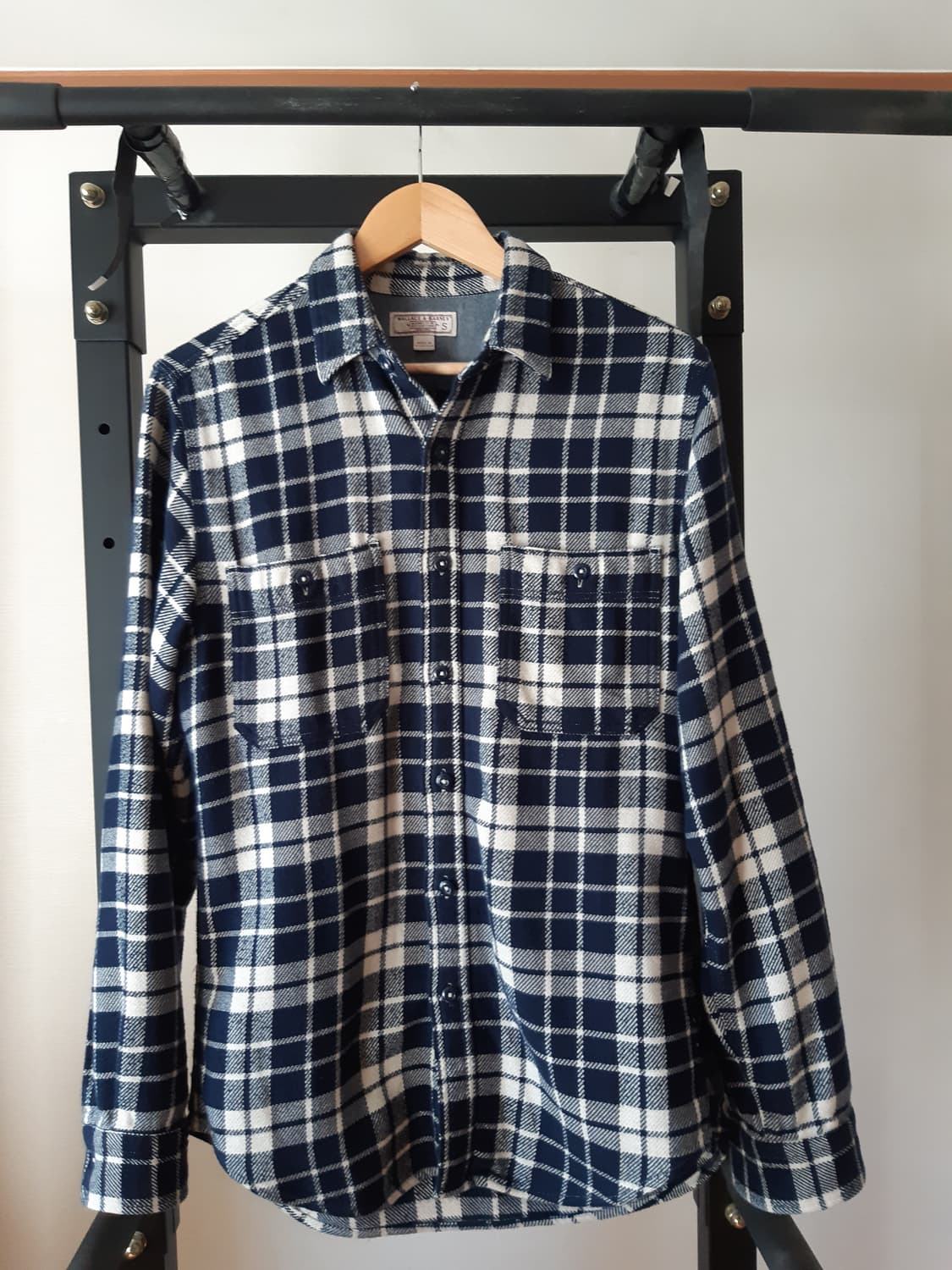 제이크루 wallace barnes 플란넬 체크셔츠 상품이미지1