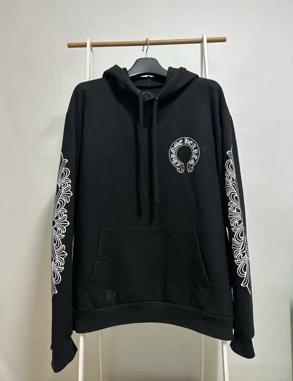 크롬하츠 플로랄 홀스슈 후드티 XL 상품이미지1