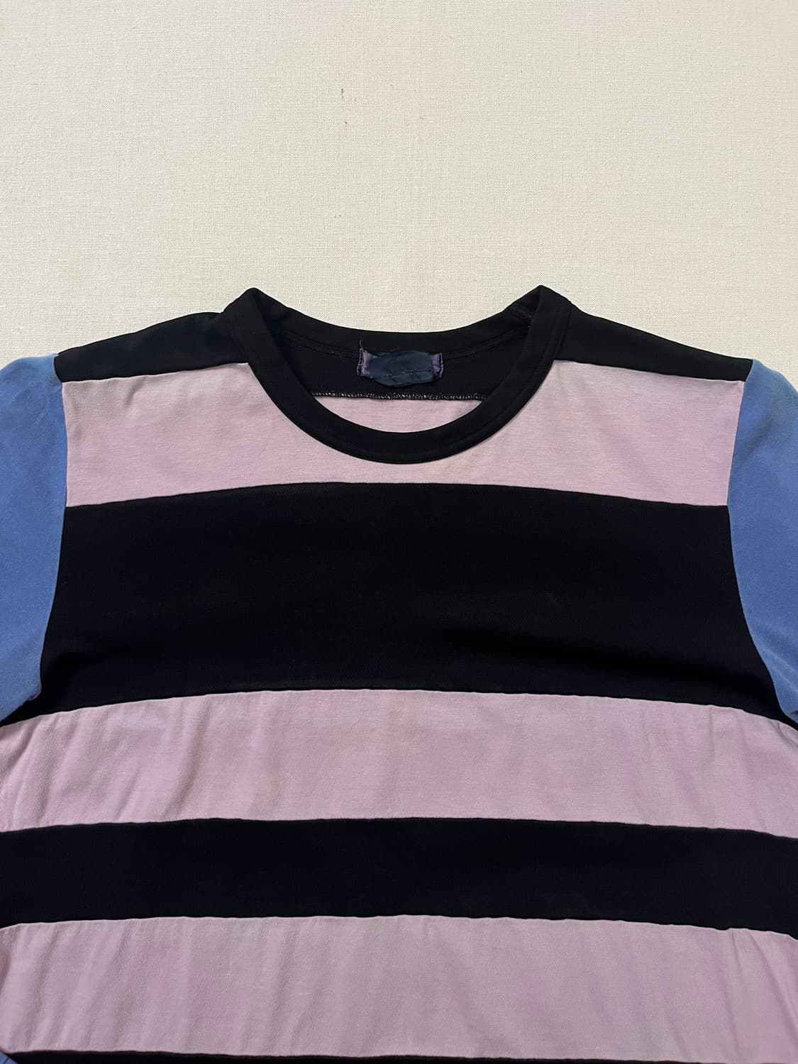 꼼데가르송 컬러블럭 롱슬리브 티셔츠 comme des garcons 상품이미지5