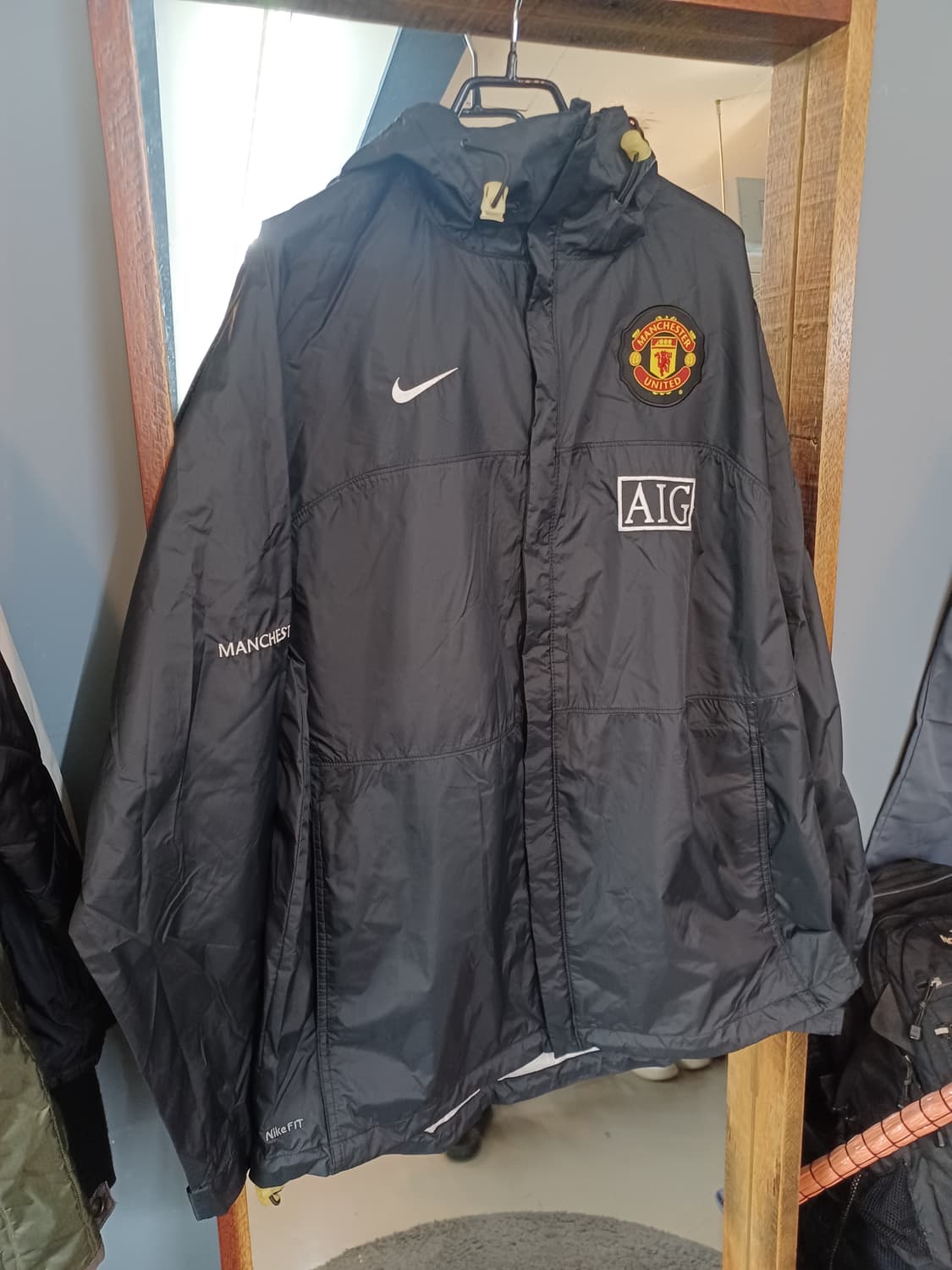 나이키 맨체스터 유나이티드 바람막이 자켓 L xl 상품이미지7